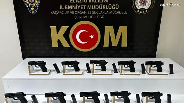 Elazığ polisi silah tacirlerine göz açtırmıyor!