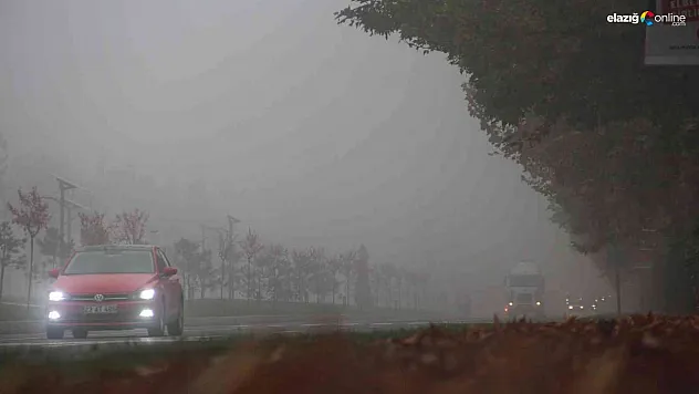Elazığ'da sis etkili oldu