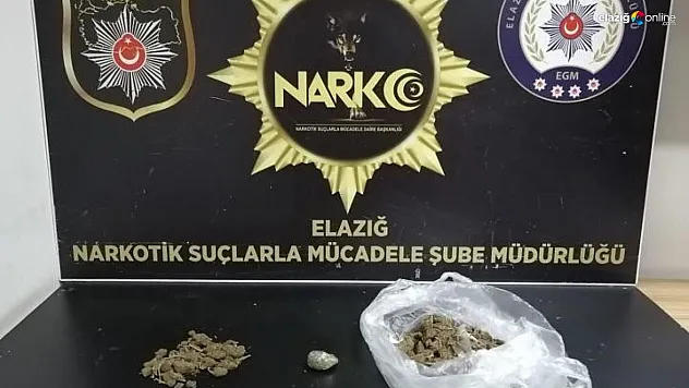 Elazığ Narko'dan sokak satıcılarına operasyon