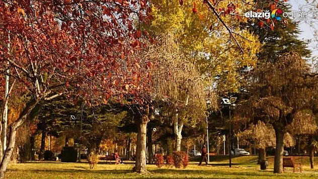 Elazığ'da sonbahar bir başka güzel