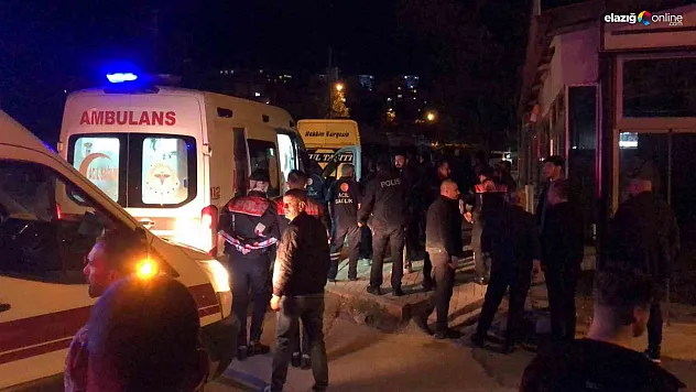 Elazığ'da Kavga Büyüdü, Sopalar Konuştu: 3 Kişi Yaralandı!