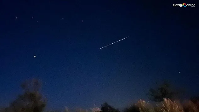 Starlink uyduları Elazığ semalarında