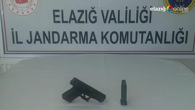 Elazığ'da şüpheli şahısta hayalet silah ele geçirildi