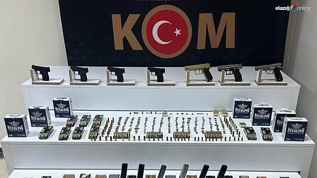 Elazığ'da tarihi eser niteliğinde sikke ve objeler ele geçirildi