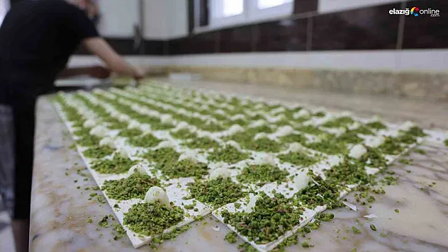 Elazığ'daki tatlıcılarda 'tatlı' telaş!