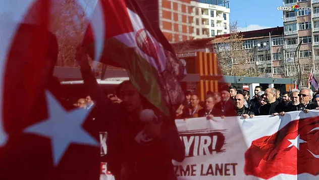 Elazığ'da anlamlı miting!