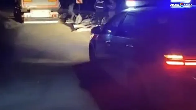 Arkadan gelen sürücüler son anda fark etti!