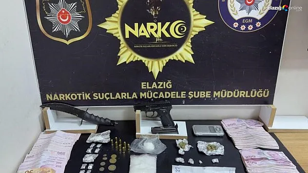 Elazığ'da torbacı operasyonu!