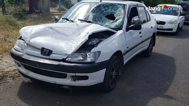 Elazığ'da trafik kazası: 1 ölü