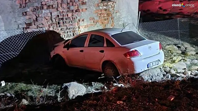 Elazığ'da trafik kazası: 1 yaralı