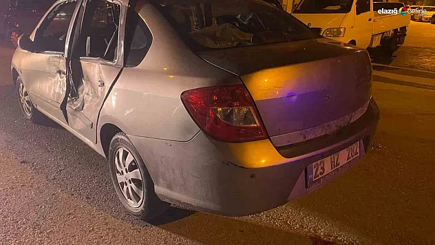 Elazığ'da Feci Kaza! Otomobil ile Cip Çarpıştı: 1 Yaralı!