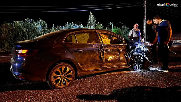 Elazığ-Bingöl Yolunda Kaza! 1 yaralı