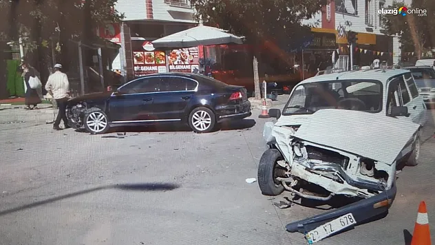 Elazığ'da trafik kazası: 2 yaralı