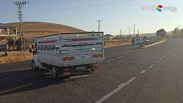 Elazığ'da trafik kazası:3 yaralı