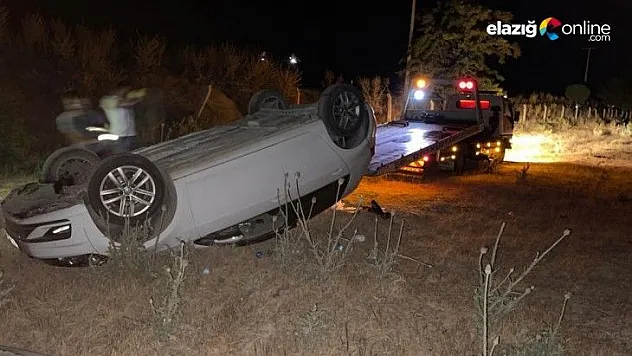 Otomobil Şarampole Yuvarlandı: 3 Yaralı