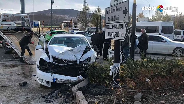Malatya Caddesi'nde trafik kazası