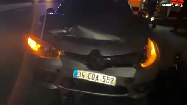 Elazığ'da trafik kazası: 3 yaralı