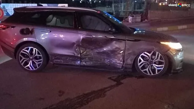 Kazaya karıştı, aracı bırakıp kaçtı!