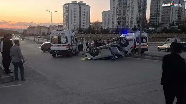 Elazığ'da Dikkatsizlik Yine Kazayla Sonuçlandı: 4 Kişi Yaralandı!
