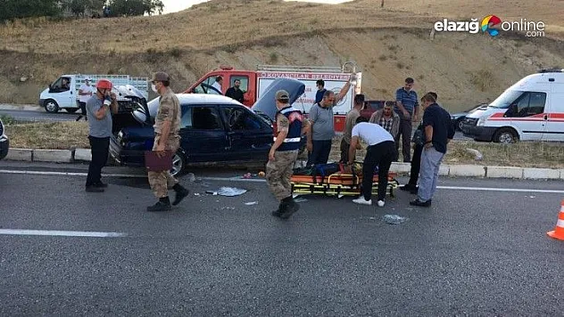 Elazığ'da trafik kazası