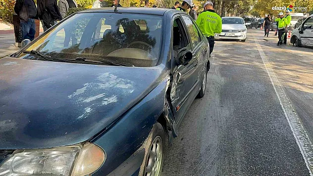 Elazığ'da Trafik Kazası: Araçlar Çarpıştı, Şans Eseri Yaralanan Olmadı!