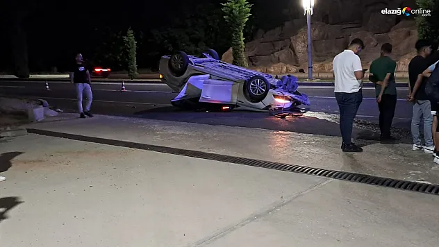 Elazığ'da trafik kazası!