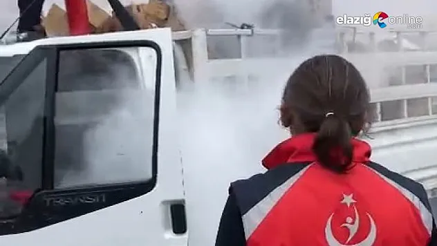 UMKE ekiplerinden yangına anında müdahale