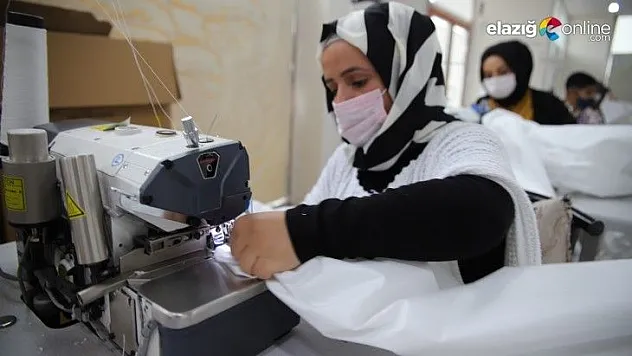 Elazığ'da üretiliyor, Avrupa ve ABD'li sağlıkçılara gönderiliyor