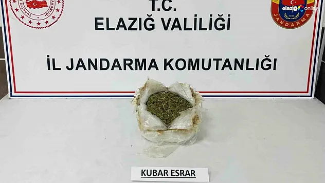 Elazığ'da Uyuşturucuyla Mücadelede Kararlılık: Jandarmadan Başarılı Operasyon!