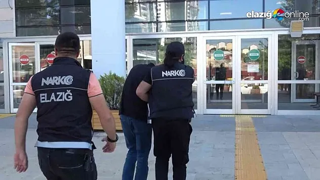 Elazığ'da uyuşturucu madde satan şüpheli yakalandı