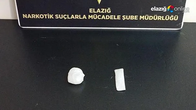 Elazığ'da uyuşturucu operasyonu