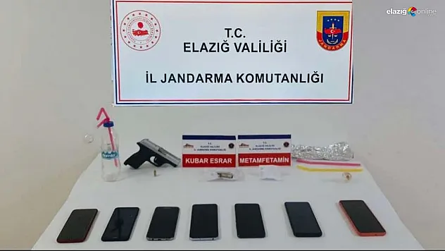 Elazığ jandarmadan uyuşturucuya geçit yok!