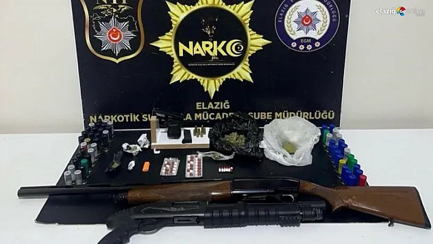 Elazığ NARKO tacir avında! 8 gözaltı