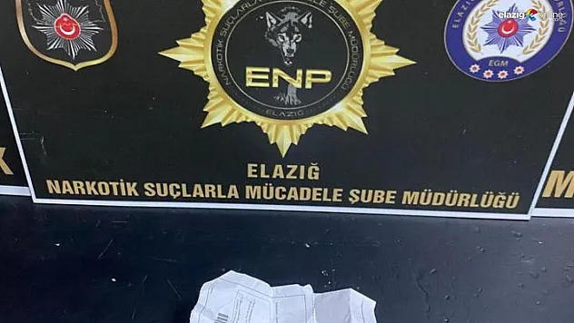 Elazığ Narko iş başında!