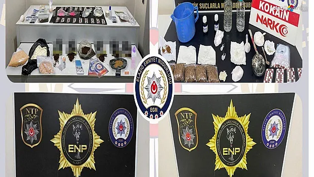Elazığ polis nefeslerini kesti! Uyuşturucu tacirleri birer birer paketlendi!