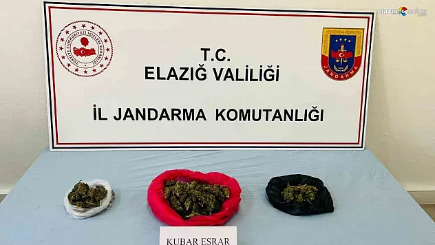 Uyuşturucu taciri Elazığ'da yakalandı