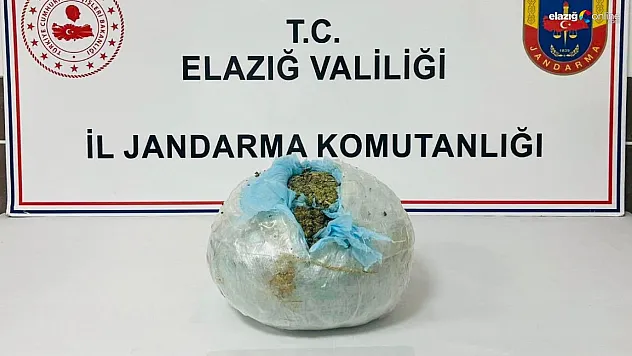 Elazığ'da uyuşturucuya geçit yok: 1 tutuklama