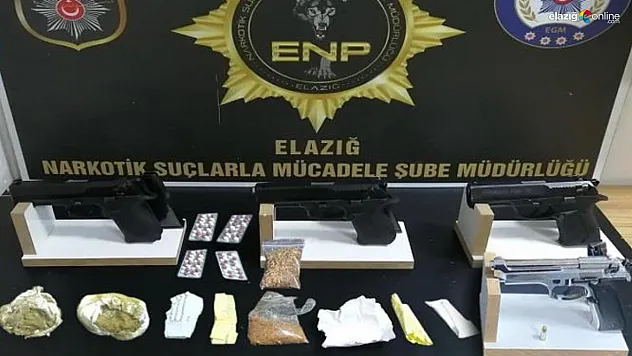 Elazığ'da Uyuşturucuya Geçit Yok! 15 Gözaltı, 10 Tutuklama!