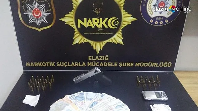 Elazığ'da uyuşturucuyla mücadele, 2 kişi tutuklandı