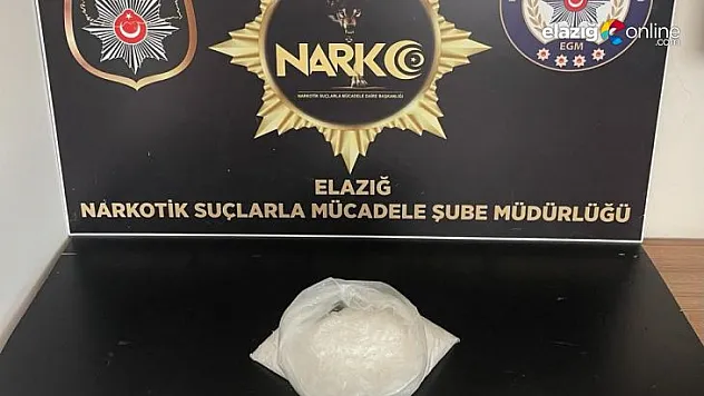 Elazığ'da uyuşturucuyla mücadele sürüyor