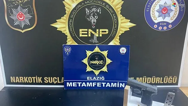 Elazığ'da uyuşturucuyla mücadele devam ediyor!