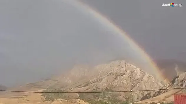 Yağmur sonrası muhteşem manzara!