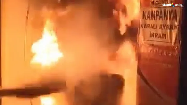 İtfaiyeden önce esnaf yetişti: Lokanta yangını ucuz atlatıldı