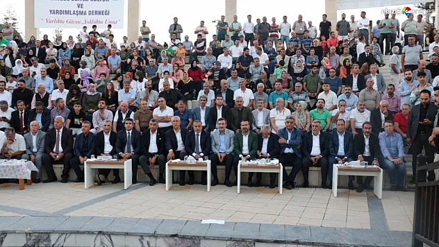 Elazığ'da yaşayan Bingöllüler dayanışma gecesinde buluştu