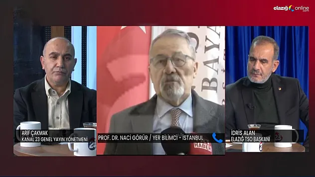 Elazığ'da yeni bir deprem olacak mı? Hemşehrimiz Prof. Dr. Naci Görür açıkladı