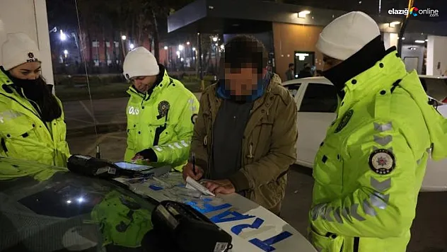 Elazığ'da yeni yılın ilk cezası kesildi!