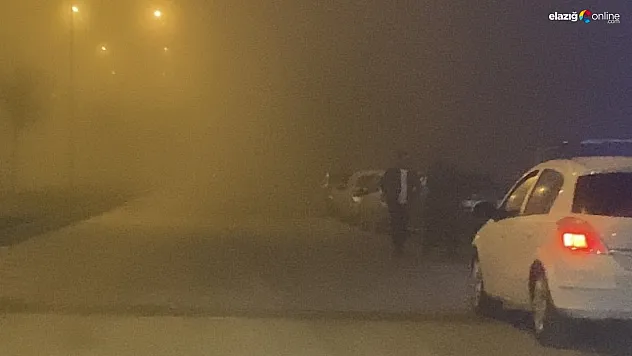 Sis gece saatlerinde de etkili oldu!