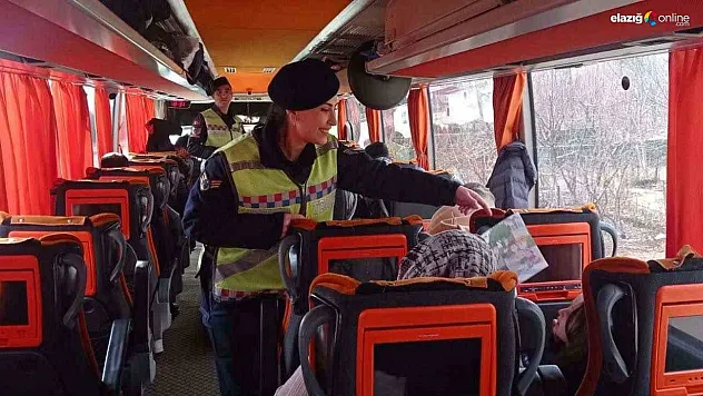 Yolculara trafik eğitimi