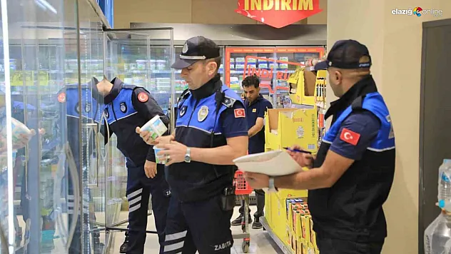 Elazığ Zabıtası Halk Sağlığı için Denetimlerini Sürdürüyor!