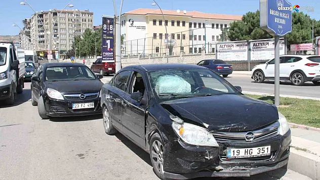 Elazığ'da zincirleme trafik kazası!
